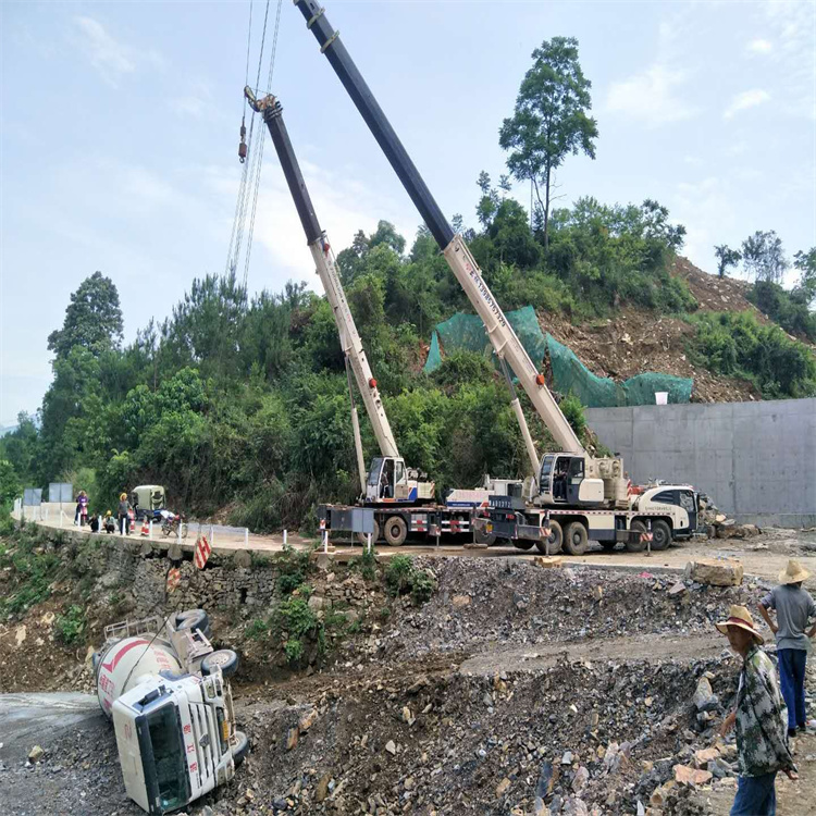 湛江湛江24小时应急道路救援吊装吊装现场实拍